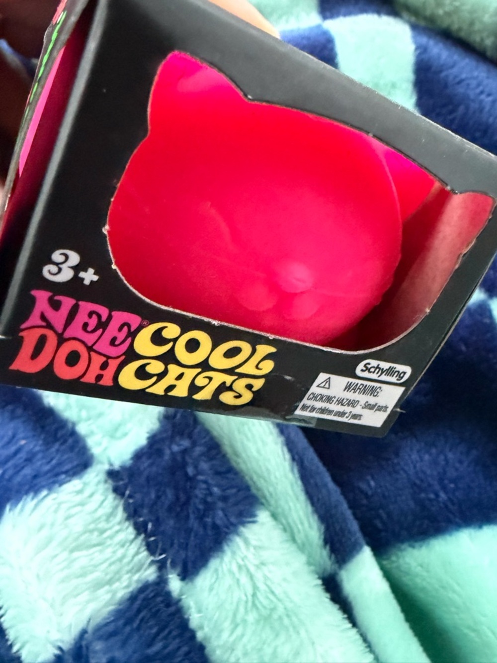 Nee doh Doh Cats Pink Cat Stress Toy